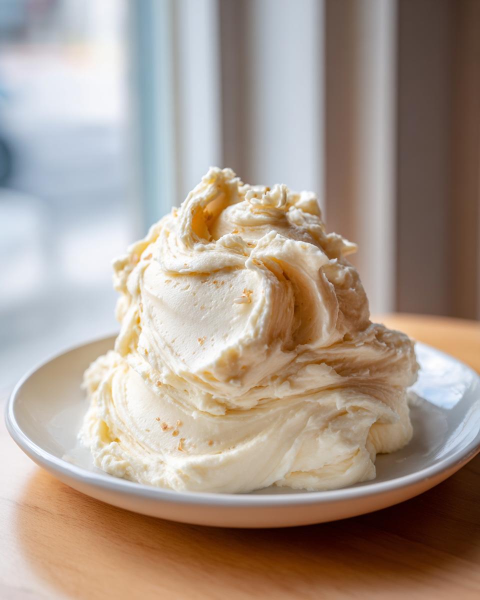 A large, fluffy mound of creamy roasted garlic mashed potatoes served on a white plate.
