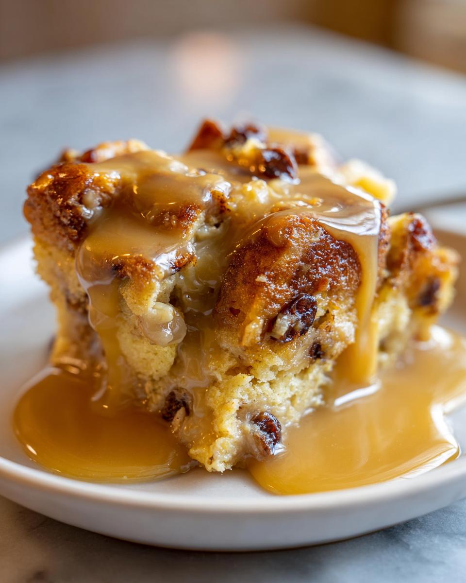 bread pudding with bourbon sauce - Other 1