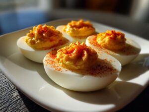 classic deviled eggs - Featured