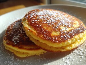 coconut flour pancakes - Featured