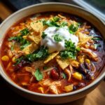 creamy chicken enchilada soup - Tasty